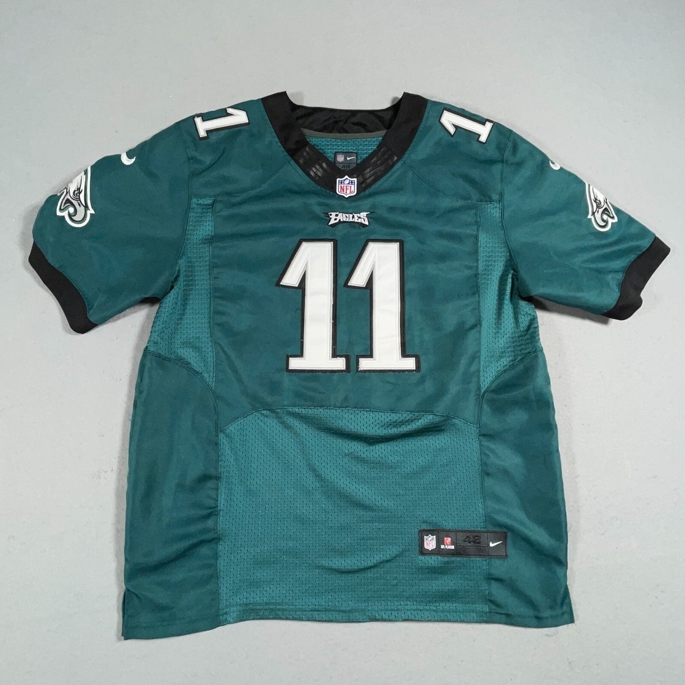 Philadelphia Eagles Jersey Nike Men 48 Carson Wentz Green Elite 11 Stitched